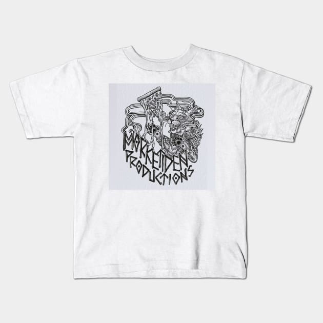 MORKETIDEN PRODUCTIONS LOGO Laney Oleniczak Art Kids T-Shirt by Morketiden Productions